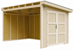 Aiakuurid Timbela SmartSide M939B, 236 cm x 368 cm x 231 cm, pruun v.