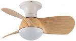 Defektiga/puudusega kaup. Laeventilaator koos lambiga CristalRecord Epona CCT, 20 W, 1 tk