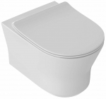WC-pott, seinapealne Ravak Ypsilon RimOff, kaanega, 368 mm x 532 mm