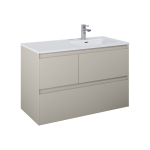 Valamualune vannitoa kapp Elita Split 100 3DR R, fume matt v., 45.8 cm x 100 cm x 63.5 cm
