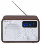 Kahjustatud pakendiga toode. Kaasaskantav raadio Blaupunkt PP7BT, pruun v./valge v.