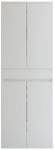 Kapp pesumasina jaoks Kalune Design Neve 70-014, valge matt v., 73 cm x 70 cm x 193 cm