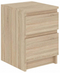 &Ouml;&ouml;kapp Kalune Design Derinkuyu 462MSR1603, sonoma tamm v., 50 cm x 35 cm x 40 cm