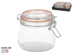 Purk Kitchen&GO Hermetic Jar, 105 mm, 0.5 l, l&auml;bipaistev v./oranž v.