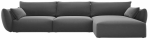Nurgadiivan Cosmopolitan Design Matera Velvet Salvador 18, tumehall v., parem, 171 x 308 cm x 85 cm