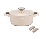 Kastrul Swiss Haus Zurich Luxury SH-ZC28BE, &Oslash;28 cm, 6.3 l, beež v.