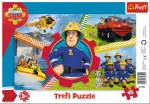 Pusle Trefl Fireman Sams Day 31351, 23 cm x 33 cm, 15 tk, mitmev&auml;rviline