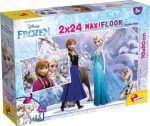 Pusle 2in1 Lisciani Frozen 452646, 50 cm x 70 cm, 48 tk, mitmev&auml;rviline