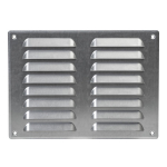Ventilatsioonirest Europlast MR2619ZN, metall