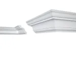 Viimistluslint Marbet E-16, valge v., 200 cm x 9.6 cm