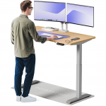 Arvutilaud reguleeritava k&otilde;rgusega Desktronic HomeOne, tamm v./hall v.