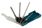 Puuride komplekt Makita E-14249, betoon, sds plus (te-c), 5 mm x 16 cm