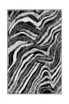 Vaip Conceptum Hypnose HMNT163, valge/must, 120 cm x 80 cm