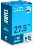 Jalgrattarehvi sisekumm ACID MTB TUBE204, kumm, must, 27.5"