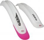 Porikaitse Simpla Kido Chopper Pinner Comp Flat MUDG185, plastik, valge v./roosa v., 20", 2 tk