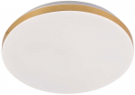 Valgusti plafoon Light Prestige Babilon LP-335/1C M 4GD, LED, 4000 &deg;K, 1 x 24 W, kuldne v./valge v.