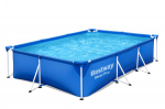 Bassein, raamiga Bestway Steel Pro 56411, sinine v. 300 cm x 201 cm x 66 cm