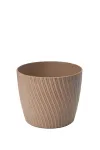 Lillepott Form Plastic Mika Petit Eco 4532-078, plastik, &Oslash; 14.8 cm, pruun v.