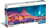Pusle Clementoni Colorful Night Lofoten Island 39870, 33 cm x 98 cm, 1000 tk, mitmev&auml;rviline