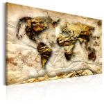 Reproduktsioon Artgeist Map: Leonardo Da Vinci Inspiration, k-c-0056-b-a, 30 cm x 20 cm