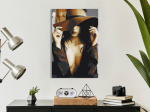 Maalimine numbrite j&auml;rgi Artgeist Brown Hat MA_0491, 40 x 60 cm