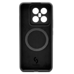 Connect Premium Magsafe Soft Touch Silikoonkarp Xiaomi 14 Pro Must