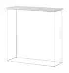 Konsoollaud ADRK Milan, valge v., 30 cm x 80 cm x 80 cm