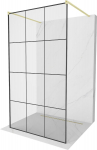 Du&scaron;isein Mexen Kioto Walk-in, 110 cm x 200 cm, brushed gold