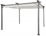 Aiatelk Pergola Sprint, 395 x 228 cm, antratsiit v./valge v.