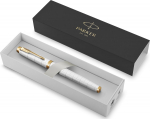 T&auml;itesulepea Parker IM Premium Pearl GT 2143649, vasakuk&auml;elistele/paremak&auml;elistele, kuldne v./valge v.