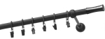 Kardinapuu Olimp Walec, 200 cm, &Oslash; 19 mm, must v.