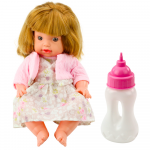 Nukk - imik koos tarvikutega, 30 cm, valge