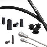 Piduritrosside komplekt Capgo Shimano/Sram Road, plastik/roostevaba teras, must
