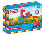 M&auml;nguklotside komplekt Little Tikes Soft, 33 tk, mitmev&auml;rviline