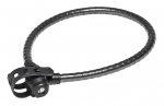 Jalgratta lukk Trelock Fixxgo PK 222/75/15, must v., 750 mm x 15 mm