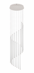 L&uuml;hter rippuv Trio Baxter, LED, 1 x 70 W, valge v.