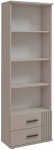 Raamaturiiul Sigma, ka&scaron;miir v., 175 cm x 60 cm x 35 cm