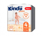 P&uuml;ksm&auml;hkmed Kindii Maxi, 4 suurus, 9 - 15 kg, 22 tk