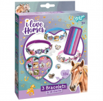 K&auml;ev&otilde;rude valmistamise komplekt Totum I Love Horses 073135, mitmev&auml;rviline
