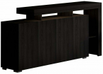 Konsoollaud Kalune Design Beliz, must v., 35 cm x 170 cm x 80 cm