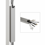 Kaablihoidja Desktronic Magnetic, 370 x 50 mm, hall v.