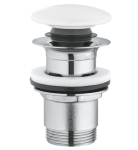 Klapp vannitoavalamu jaoks Grohe Essence 118229SH00, click clack-funktsioon, valge v.