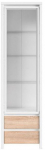 Vitriinkapp Kaspian REG1W2S, pruun v., 56 cm x 40.5 cm x 200.5 cm