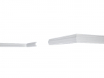 Viimistluslint Marbet E-18, valge v., 2000 mm x 18 mm