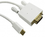 Juhe Qoltec USB 3.1 C male, VGA male, 2 m