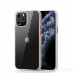 Telefoni &uuml;mbris Devia Shark Series Shockproof Case, Apple iPhone 12 Pro Max, l&auml;bipaistev/valge