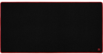 Hiirematt Defender 50564, 90 cm x 45 cm x 0.3 cm, must v./punane v.