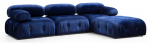 Nurgadiivan Hanah Home Bubble L1-O1-1R-PUF, sinine v., parem, 190 x 288 cm x 75 cm