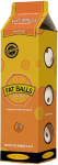 Saalihokipall Fat Pipe Fat Balls, valge v., 3 tk