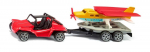 M&auml;ngumaastur paadiga Siku Car With Plane S1696, mitmev&auml;rviline